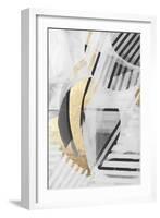 Black White Gold II-null-Framed Art Print