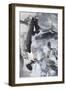 Black & White Mix III-Christina Long-Framed Art Print