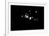 black / white recording, Bokeh-Benjamin Engler-Framed Photographic Print