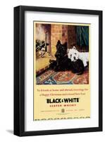 Black & White Scotch Whisky-null-Framed Premium Giclee Print