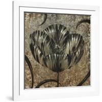 Black & White Tulips I-Liz Jardine-Framed Art Print