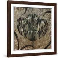 Black & White Tulips I-Liz Jardine-Framed Art Print