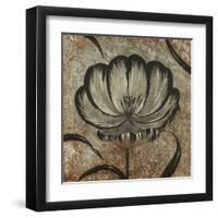 Black & White Tulips II-Liz Jardine-Framed Art Print