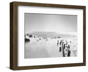 Black & White Water III-James McLoughlin-Framed Photographic Print