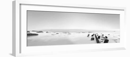 Black & White Water Panel III-James McLoughlin-Framed Photographic Print