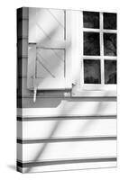 Black & White Windows & Shadows I-Laura DeNardo-Stretched Canvas