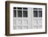 Black & White Windows & Shadows III-Laura DeNardo-Framed Photographic Print