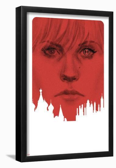 Black Widow #1 Cover: Black Widow-Phil Noto-Framed Poster