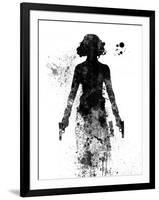 Black Widow Watercolor-Jack Hunter-Framed Art Print