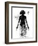 Black Widow Watercolor-Jack Hunter-Framed Art Print