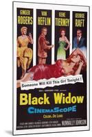 Black Widow-null-Mounted Art Print