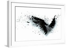 Black Wings-Sergey Nivens-Framed Art Print