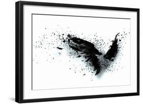 Black Wings-Sergey Nivens-Framed Art Print