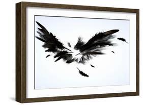 Black Wings-Sergey Nivens-Framed Art Print