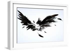 Black Wings-Sergey Nivens-Framed Art Print