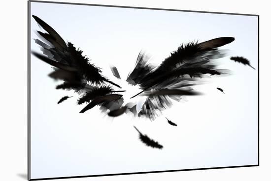 Black Wings-Sergey Nivens-Mounted Art Print