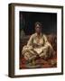 BLACK Woman, 1875-1876 (Oil on Canvas)-Ilya Efimovich Repin-Framed Giclee Print