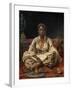 BLACK Woman, 1875-1876 (Oil on Canvas)-Ilya Efimovich Repin-Framed Giclee Print