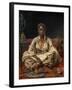 BLACK Woman, 1875-1876 (Oil on Canvas)-Ilya Efimovich Repin-Framed Giclee Print