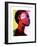 Black Woman 1-Enrico Varrasso-Framed Art Print