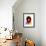 Black Woman 2-Enrico Varrasso-Framed Art Print displayed on a wall