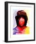 Black Woman 2-Enrico Varrasso-Framed Art Print