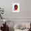 Black Woman 2-Enrico Varrasso-Framed Art Print displayed on a wall