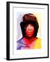 Black Woman 2-Enrico Varrasso-Framed Art Print