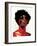 Black Woman 6-Enrico Varrasso-Framed Art Print