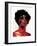 Black Woman 6-Enrico Varrasso-Framed Art Print