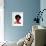 Black Woman 6-Enrico Varrasso-Framed Art Print displayed on a wall