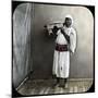 Black Woman Carrying the Presents of a Fiançee, in Tangier (Morocco), Circa 1885-Leon, Levy et Fils-Mounted Photographic Print