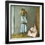 Black Woman Carrying the Presents of a Future Bride in Tangier (Morocco), Circa 1885-Leon, Levy et Fils-Framed Photographic Print