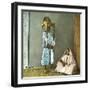 Black Woman Carrying the Presents of a Future Bride in Tangier (Morocco), Circa 1885-Leon, Levy et Fils-Framed Photographic Print