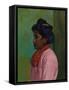 Black Woman with Pink Blouse, 1910-Félix Vallotton-Framed Stretched Canvas