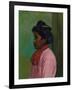 Black Woman with Pink Blouse, 1910-Félix Vallotton-Framed Giclee Print