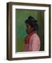 Black Woman with Pink Blouse, 1910-Félix Vallotton-Framed Giclee Print