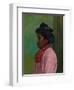 Black Woman with Pink Blouse, 1910-Félix Vallotton-Framed Giclee Print