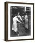 Black Women Laborers Weighing Wire Coils and Recording Weights to Establish Wage Rates, in Factory-F^p^ Burke-Framed Photographic Print