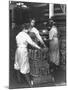 Black Women Laborers Weighing Wire Coils and Recording Weights to Establish Wage Rates, in Factory-F^p^ Burke-Mounted Photographic Print