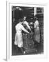 Black Women Laborers Weighing Wire Coils and Recording Weights to Establish Wage Rates, in Factory-F^p^ Burke-Framed Photographic Print