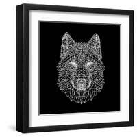 Black Woolf-Lisa Kroll-Framed Art Print