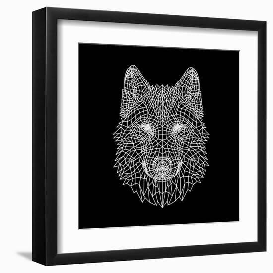 Black Woolf-Lisa Kroll-Framed Art Print