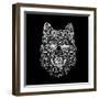 Black Woolf-Lisa Kroll-Framed Art Print