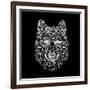 Black Woolf-Lisa Kroll-Framed Art Print