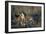 Blackbacked Jackals Eating Gazelle-Paul Souders-Framed Premium Photographic Print