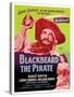 Blackbeard the Pirate-null-Stretched Canvas