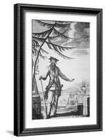 Blackbeard the Pirate-null-Framed Giclee Print