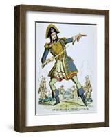 Blackbeard the Pirate-null-Framed Giclee Print