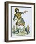 Blackbeard the Pirate-null-Framed Giclee Print